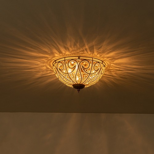Antique crystal ceiling - antique,