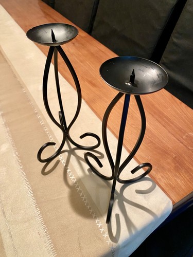 Wrought iron black scrolled - iron,