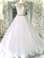 Ronald Joyce Wedding Dress Size 10-12