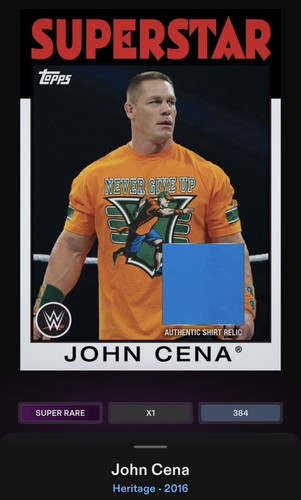 2016 topps slam digital - slam, john