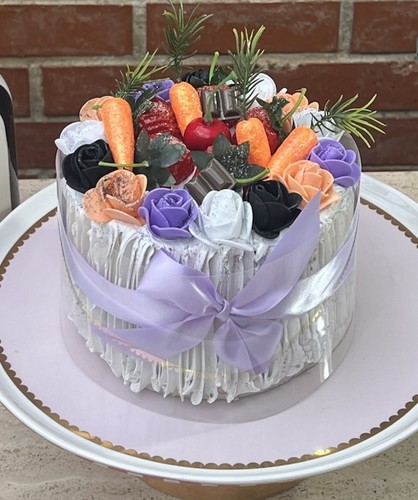 Realistic food props faux cake - realistic,