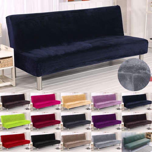 Armless sofa bed - bed, cover