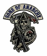 SONS OF ANARCHY SOA SAMCRO REAPER OUTLAW MC BIKER PATCH (CP4)