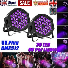 2PCS 36 LED UV Par Stage
