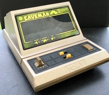 TOMY CAVEMAN DESKTOP ELECTRONIC ARCADE COMPUTER GAME 1982 MADE IN JAPAN