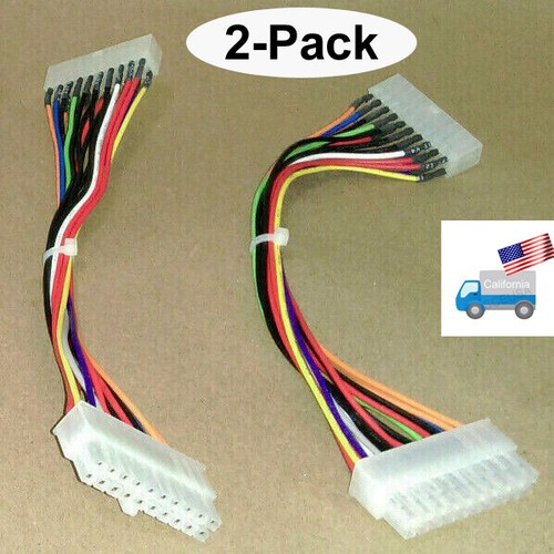 20 4pin adapter - 2x:, 24-to-20+4pin