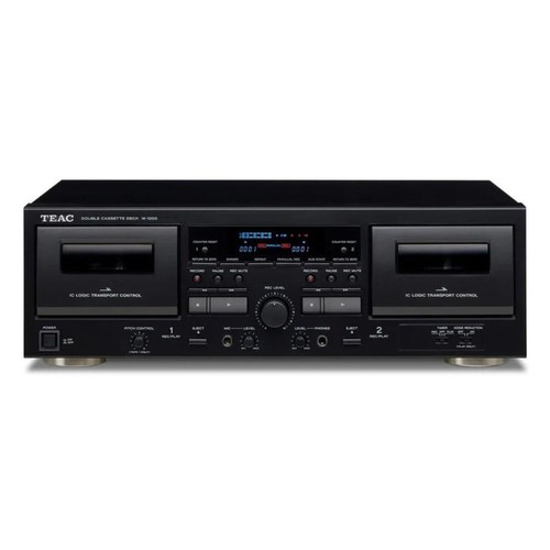 Teac 1200 twin cassette - w-1200, deck