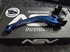ASV F3 Clutch Lever - Regular Length - Gloss Blue