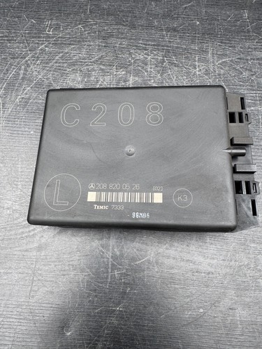 Mercedes clk w208 memory seat - w208,