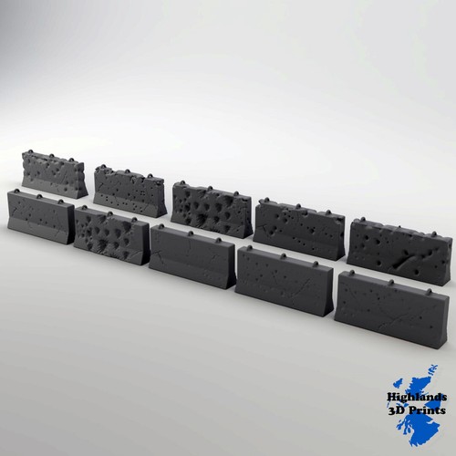 Road block barriers - barriers, building