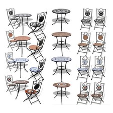 Mosaic Bistro Set Outdoor