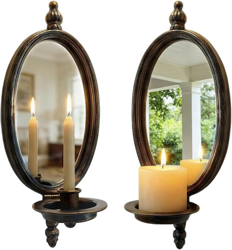 Pack metal wall sconces - 2,