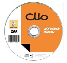 Renault Clio II (X65) 2001-2006 manuale officina su Cd