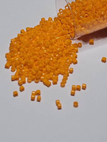 Light orange miyuki delica - orange,