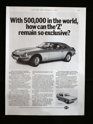 Original vintage 1977 advert - original,