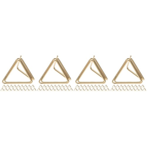 Golden aluminum triangle paper - triangle,