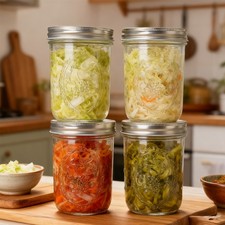 4/6Pcs Kitchen Airtight Glass