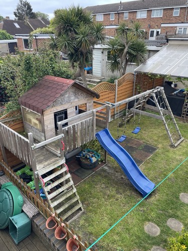 Wooden climbing - wooden,