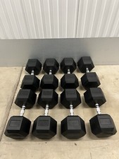 32.5-40kg Hex Dumbbell Set