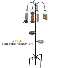 NEW TRADITIONAL BIRD FEEDING FEEDER FEED STATION WATER BATH SEED TRAY HANGING