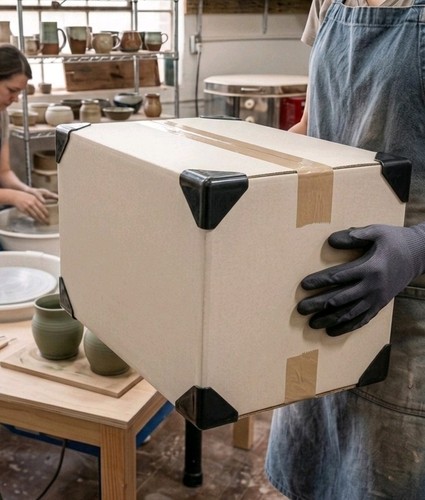Box corner protectors - box,
