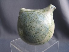 Ewa Mehl studio pottery bird figurine c1997 Netherlands