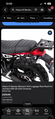 Hepco becker rear rack and - hepco,