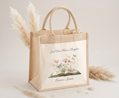 Personalised ladies jute bag - ladies,