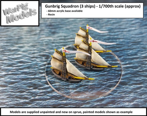 Gunbrig gunboat squadron - gunboat,