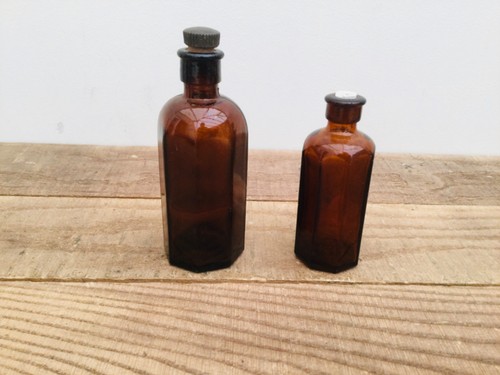 Two vintage milton octagonal - vintage,