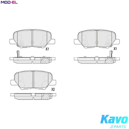 Brake pad set disc - brake,