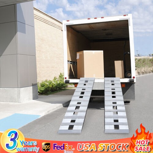 Truck car auto trailer - car, ramps