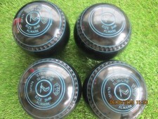 Great ALMARK STERLING SLIM-LINE Lawn / Indoor / Short-Mat Bowls  Size 3