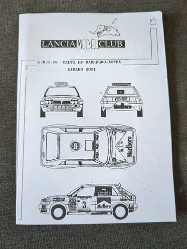 Decal lancia delta - delta, hf