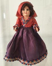 Vintage 1950s Rosebud England Doll Hard Plastic Doll Nene Plastics