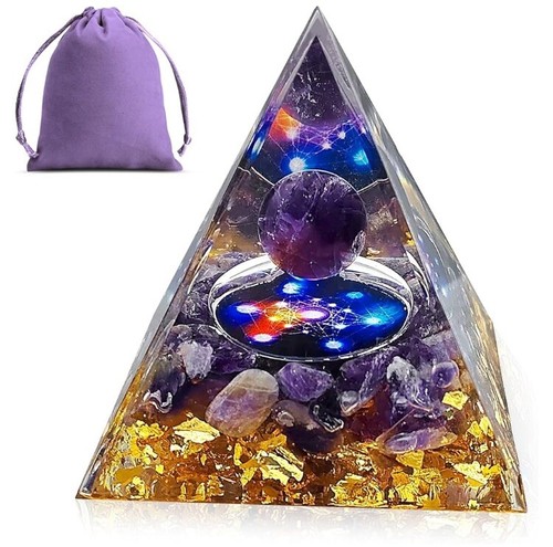 Crystal pyramid moonstone - crystal,