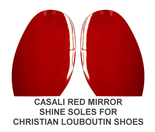 Red soles for louboutin shoe - soles,