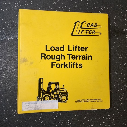 Load lifter rough terrain - lifter,