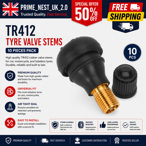 10x tr412 brass - 10x, tubeless