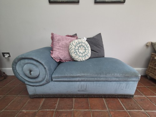 Mid century chaise longue - chaise, with
