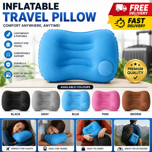 Inflatable travel pillow - inflatable,