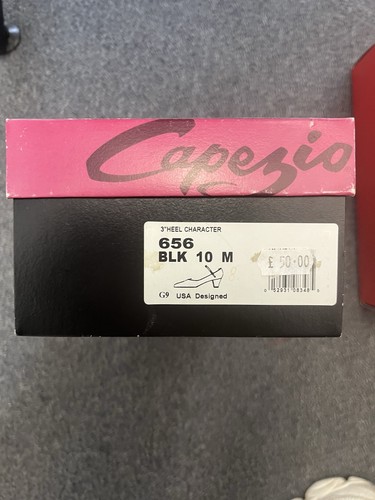 Capezio 656 leather blk - leather,
