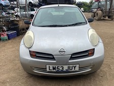 breaking 2003 Nissan Micra