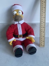 Vintage Christmas Homer - The Simpsons - 2002 - Santa Doll - Vivid Imaginations