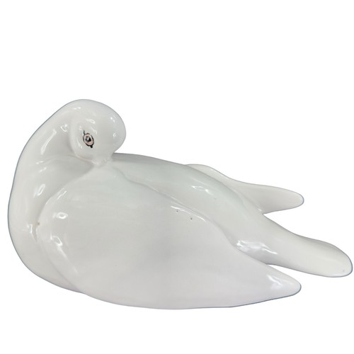 Italian art pottery ruffled - italian,