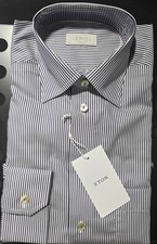 Brand New Eton Blue Striped