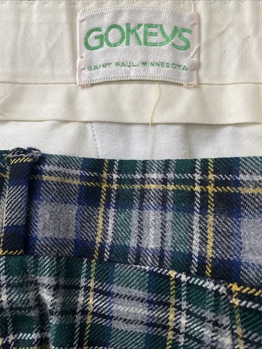Vtg 70s scottish tartans - 70s,