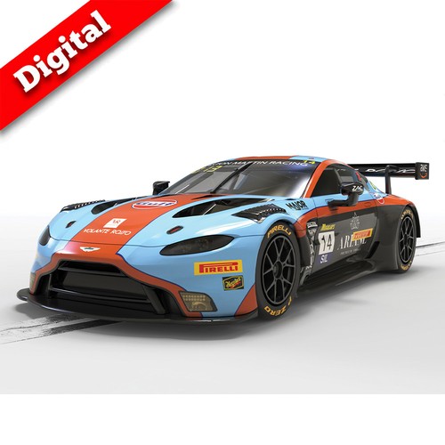 Scalextric digital c4655 aston - scalextric,