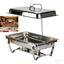 11L Stainless Steel Chafing
