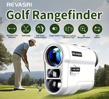 Revasri Range Finder With Slope - 1000 Yards - Flaglock - Inc Case - UK Stock